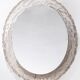 Oval Bathroom Wall Mirror with Lighting and Plexiglass Edge - Hillebrand