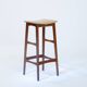 Eric Buch (Buck) Dyrlund teak bar stool, set of 3, Denmark 1960s