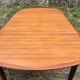 Table à rallonges bois vintage Années 60