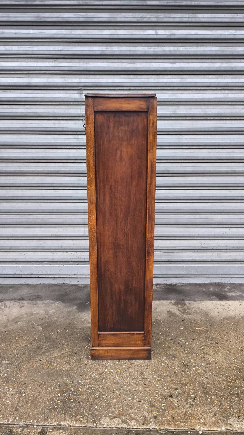 Solid oak filing cabinet 1950
