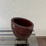 Asymmetrical ceramic vase from the 60s
