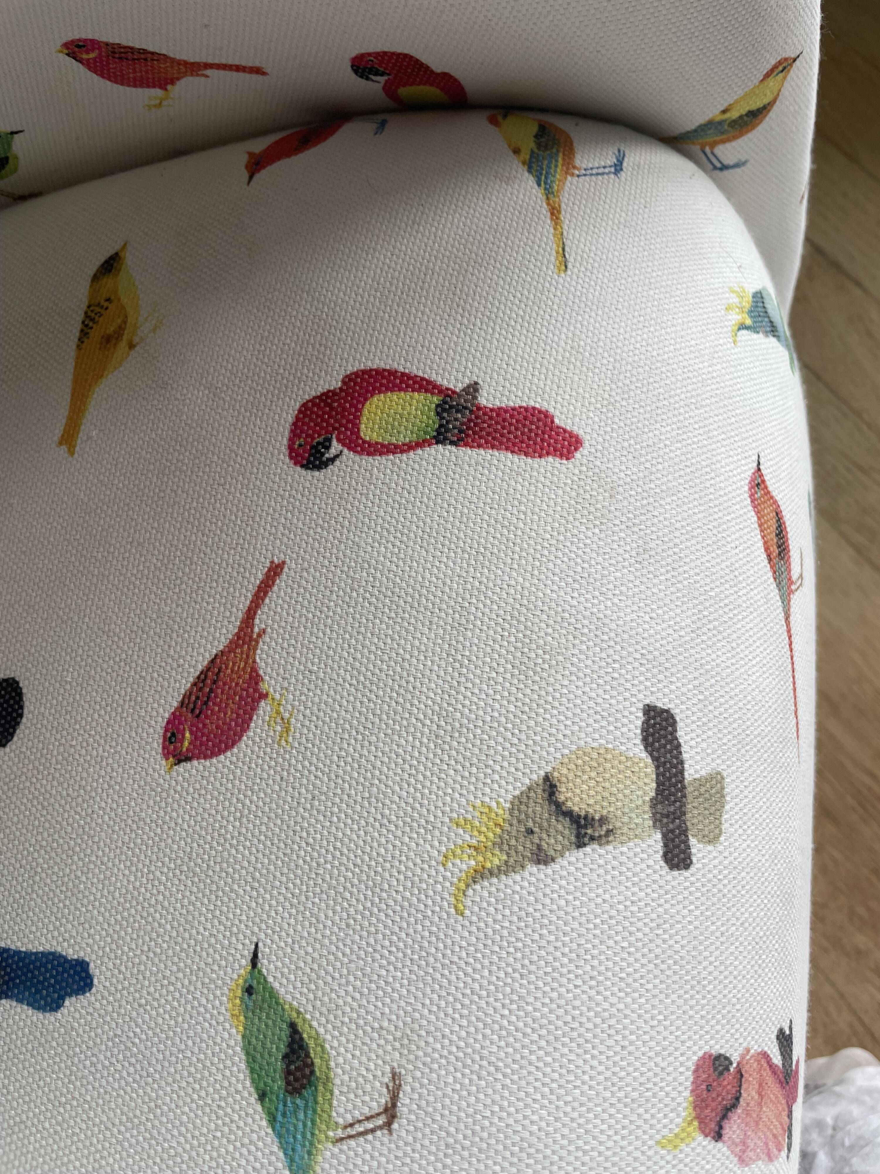 Habitat fabric armchair