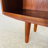 Vintage Danish mid-century retro rosewood bookcase 1960s