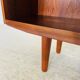 Vintage Danish mid-century retro rosewood bookcase 1960s