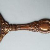 Mirror opposite hand late nineteenth 12x26cm