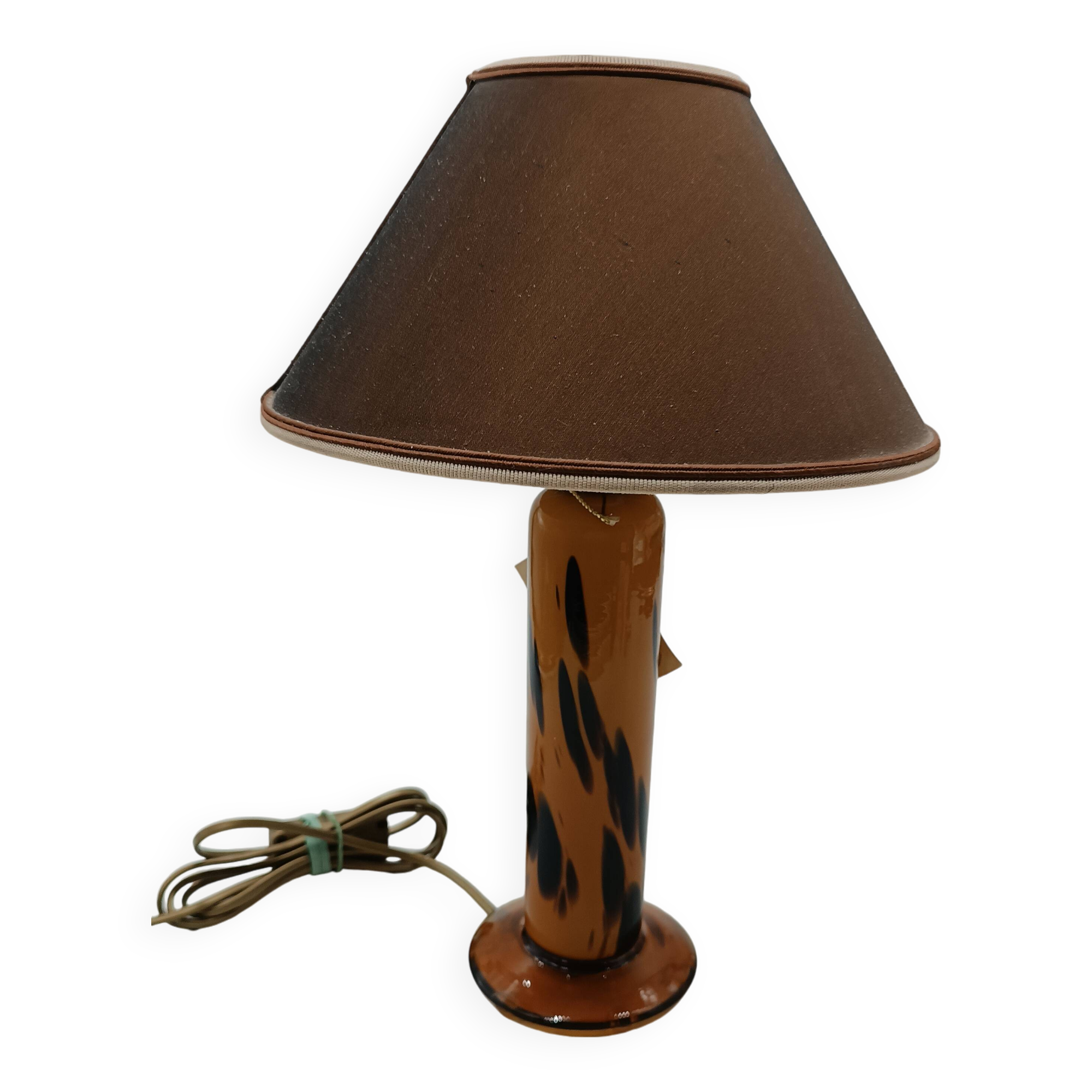 Lampe de table moderne en verre de murano - magasin zaccagnini