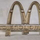 Vintage McDonald's sign