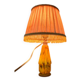 Old small glass paste lamp