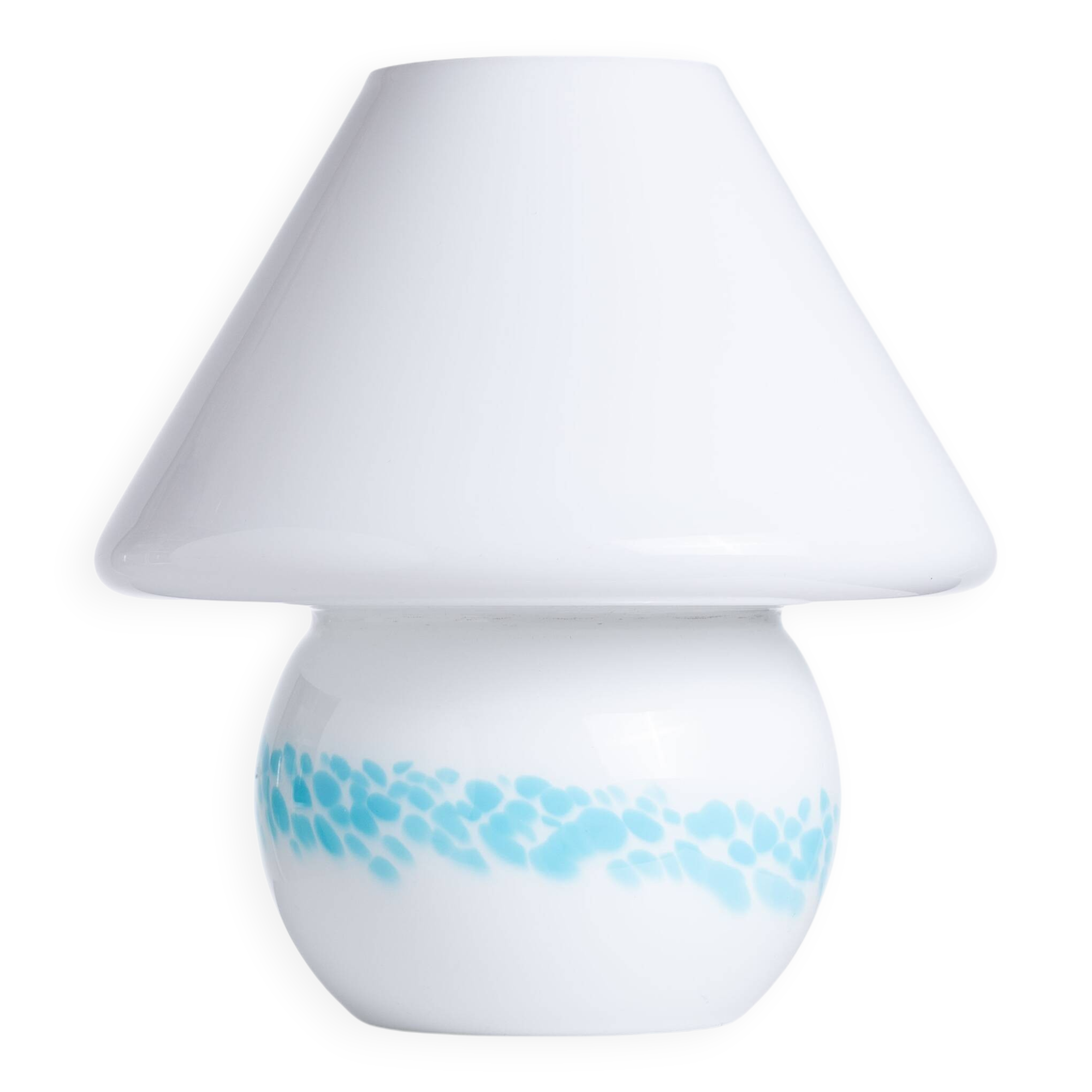 Large ‘‘Rosalinda’’ Murano glass mushroom table lamp, 1970s, Italy