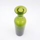 Mid-century green glass vase / Nanny Still style bottle