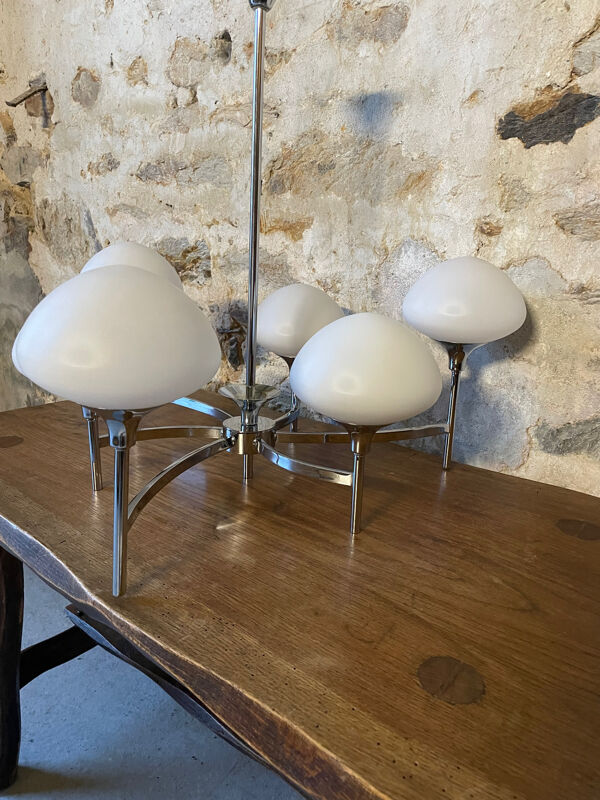 Lustre asymétrique Goffredo Reggiani années 70