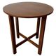 Vintage Round Side Table 1930s Art Deco