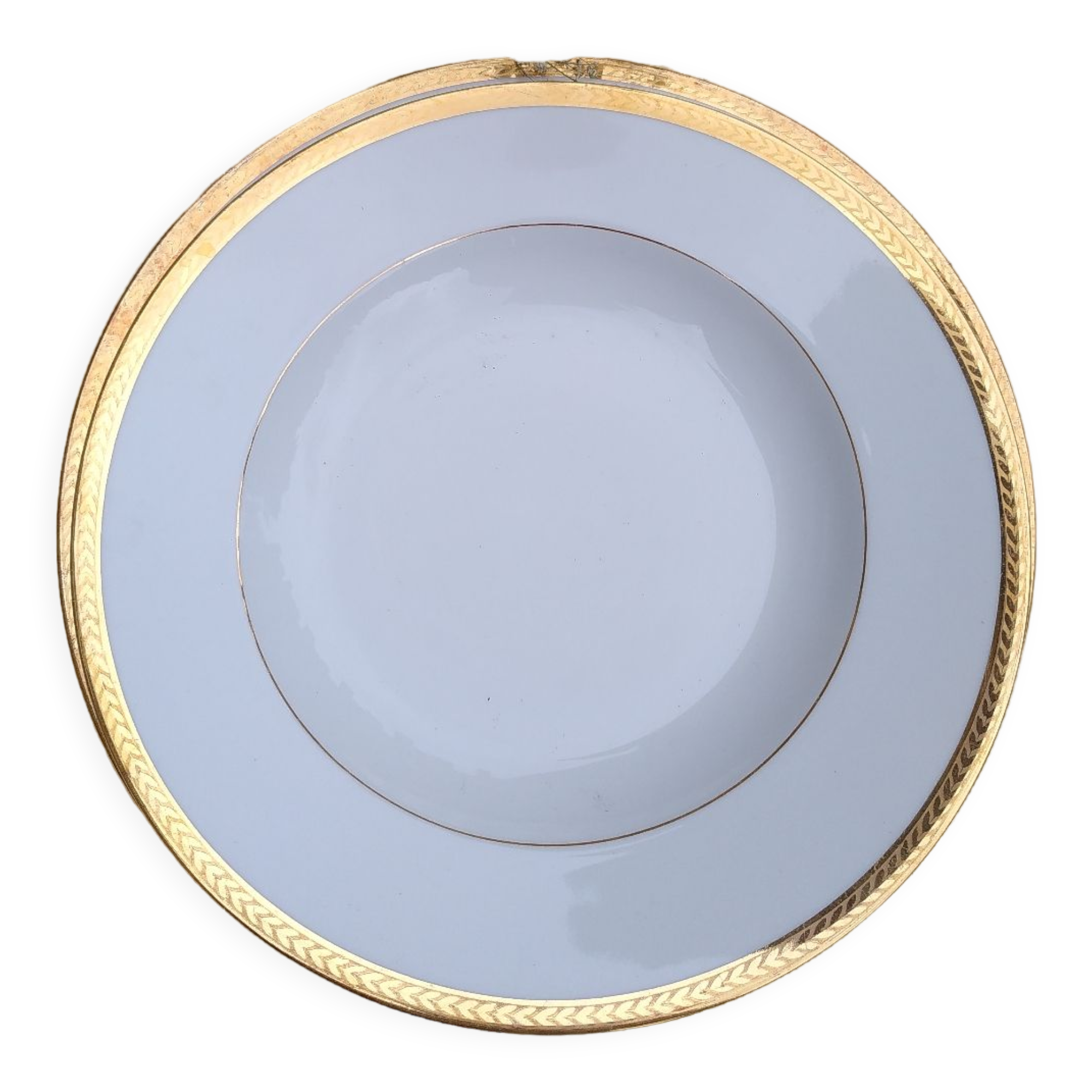 12 assiettes plates Limoges France