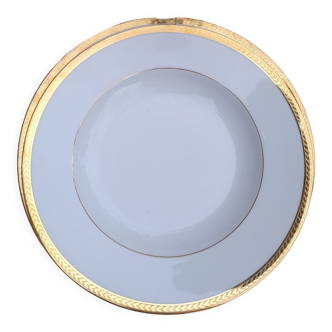 12 flat plates Limoges France