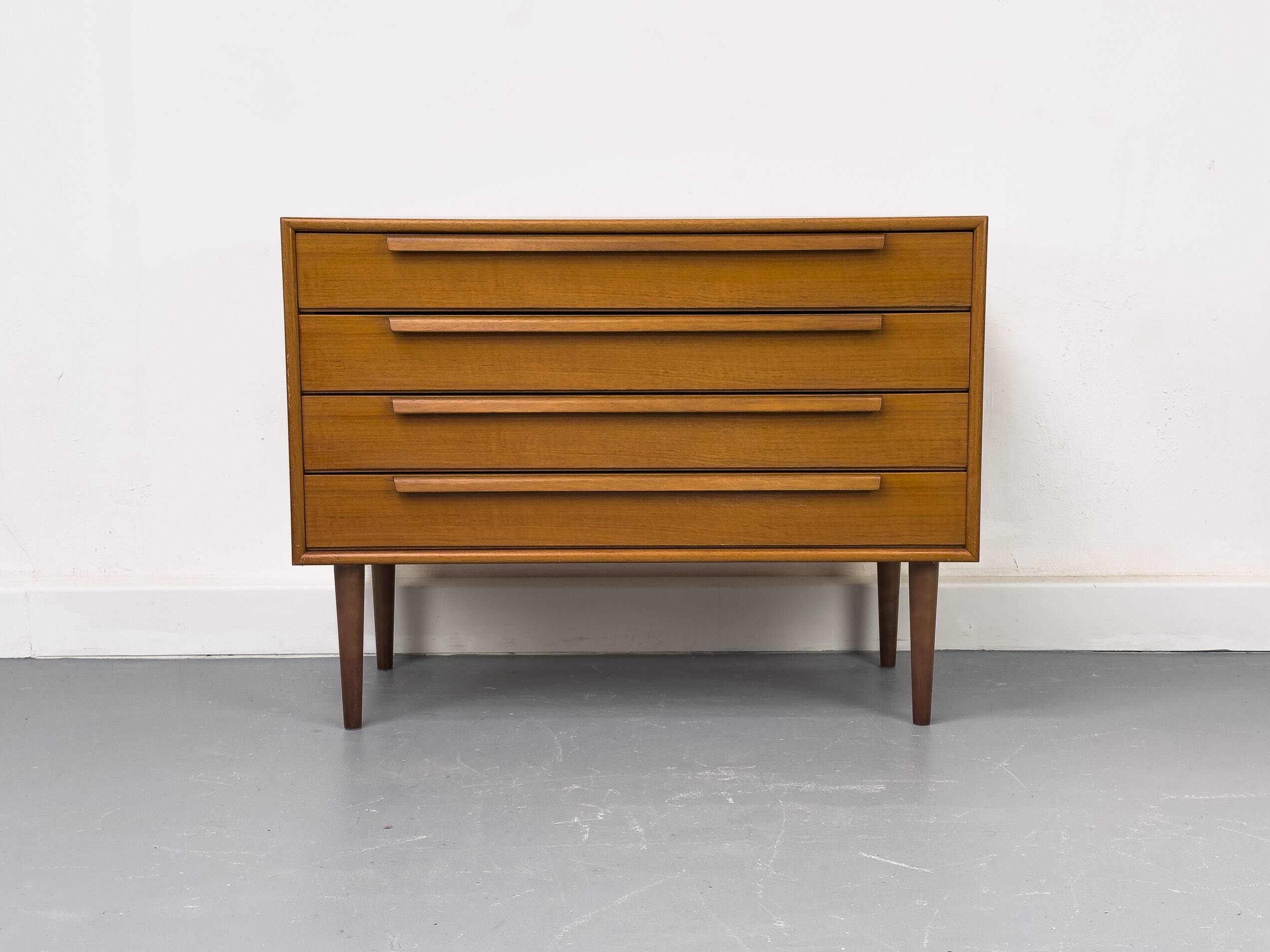 Teak chest of drawers from WK Möbel, 1960s