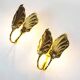Pair of brass vintage ‘Bottega Gadda’ sconces by Carlo Giorgi