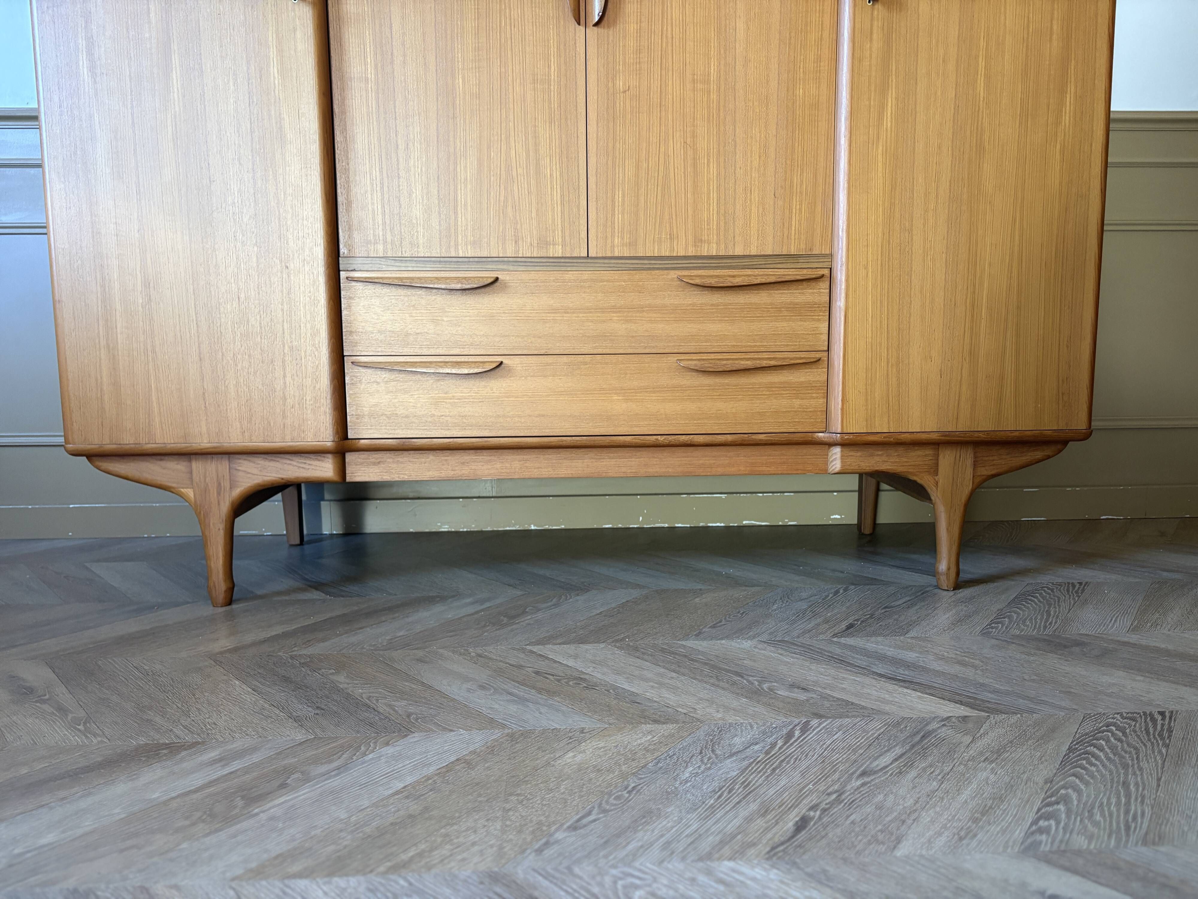 Armoire scandinave vintage teck