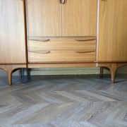 Vintage teak Scandinavian wardrobe