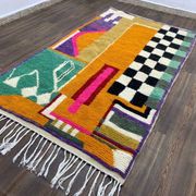 Tapis berbère marocain fait main grande taille 200 x 300 cm