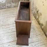 Jardinière années 50 palissandre constructiviste