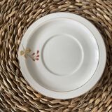 "Retro Rosso" Italian Porcelain Tea Set