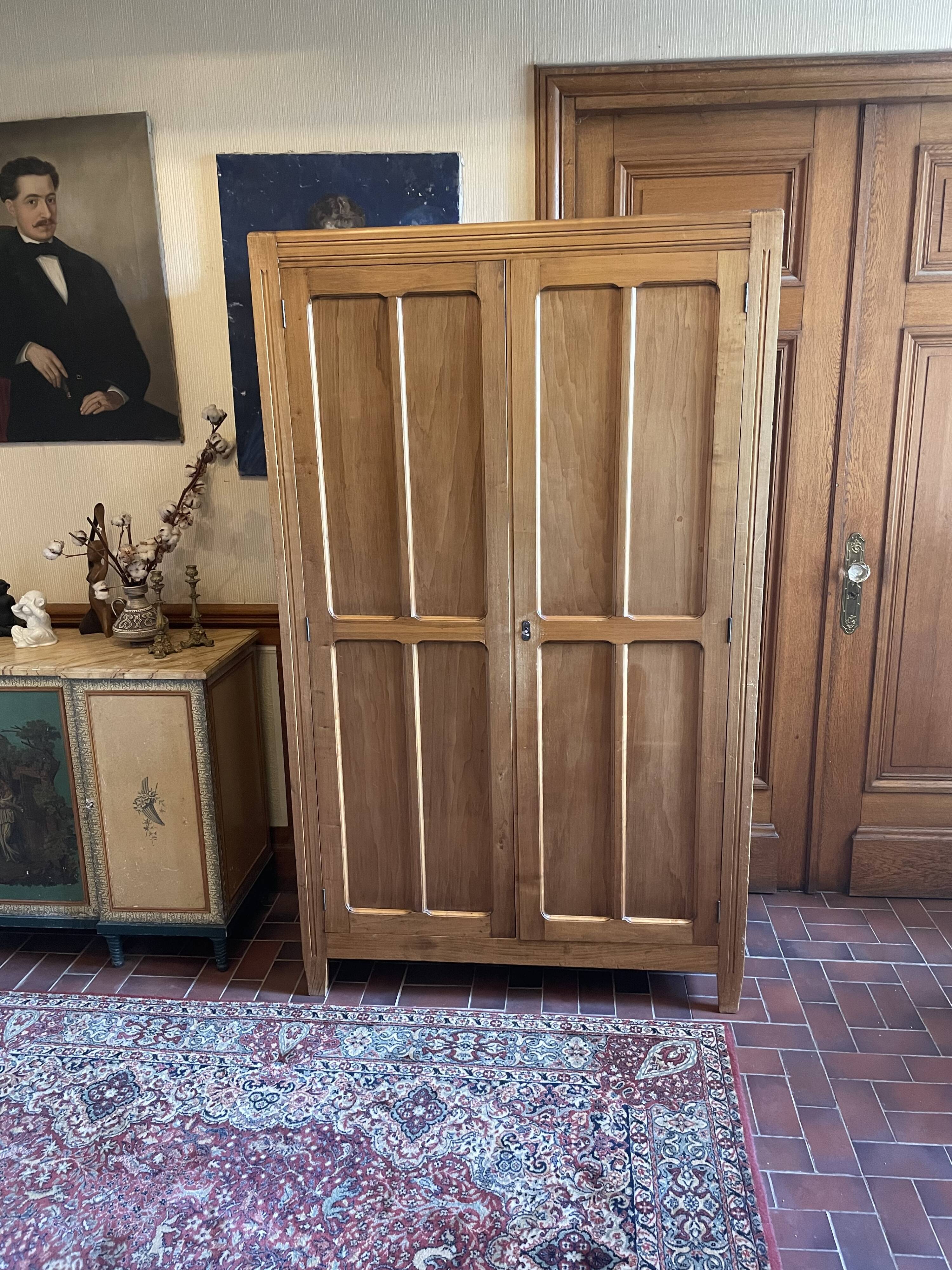 Old parisian wardrobe