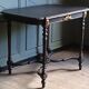 Table de milieu, bureau Napoléon III en bois massif 19ème siècle