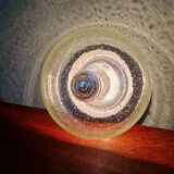 Ceiling light/wall sconce in blown bubble glass, Limburg, 1970