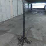 Vintage wrought iron floor lamp
