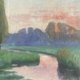 Landscape signed Bellanger
