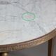 Table basse en marbre