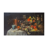 Painting "Still life with lemon" cf. Pieter Claesz by Yoram LUKOV (born in 1940)
