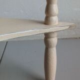 Old corner wall shelf turned wood