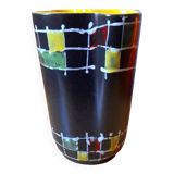 60s glazed ceramic vase