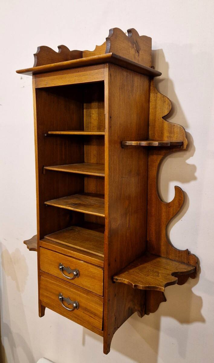 Art Nouveau wall shelf