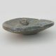 Vintage 3-faced sun soapstone decorative ashtray