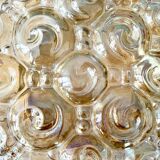 3 Helena Tynell snail ceiling globes, 1960