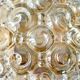 3 Helena Tynell snail ceiling globes, 1960