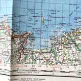 Map Perros Guirec 1973