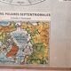 Ancienne carte scolaire Delagrave Gibert 7, 1930 - Planisphère, mappemon