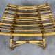 1970s rattan stool from the south of France