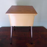 Vintage stool with storage box -1960s