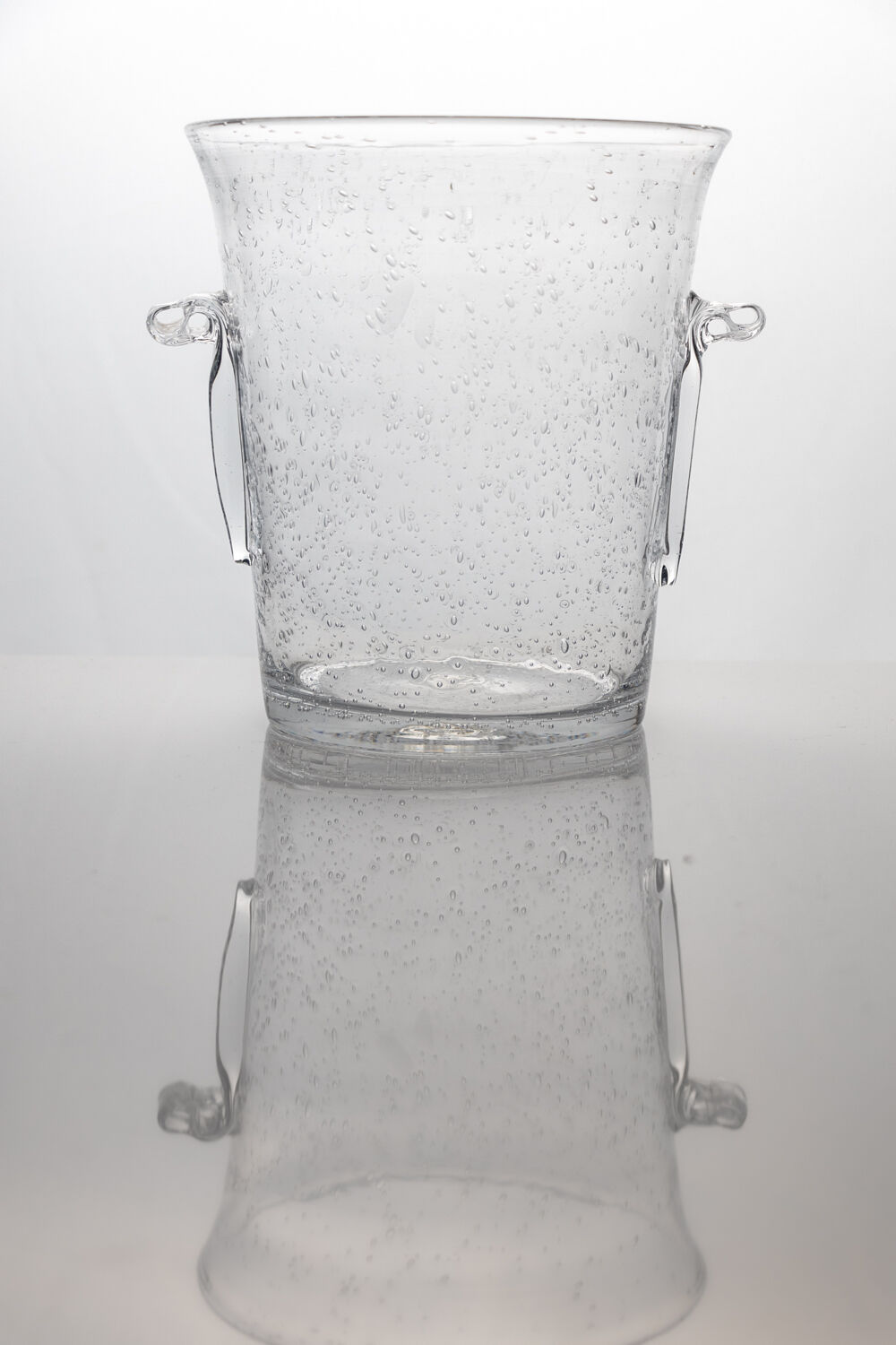 Vintage Champagne Cooler in Bubble Glass