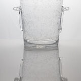 Vintage Champagne Cooler in Bubble Glass