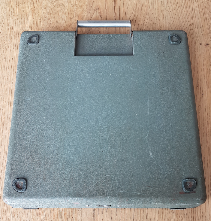 J M Rooy 50s travel writing machine