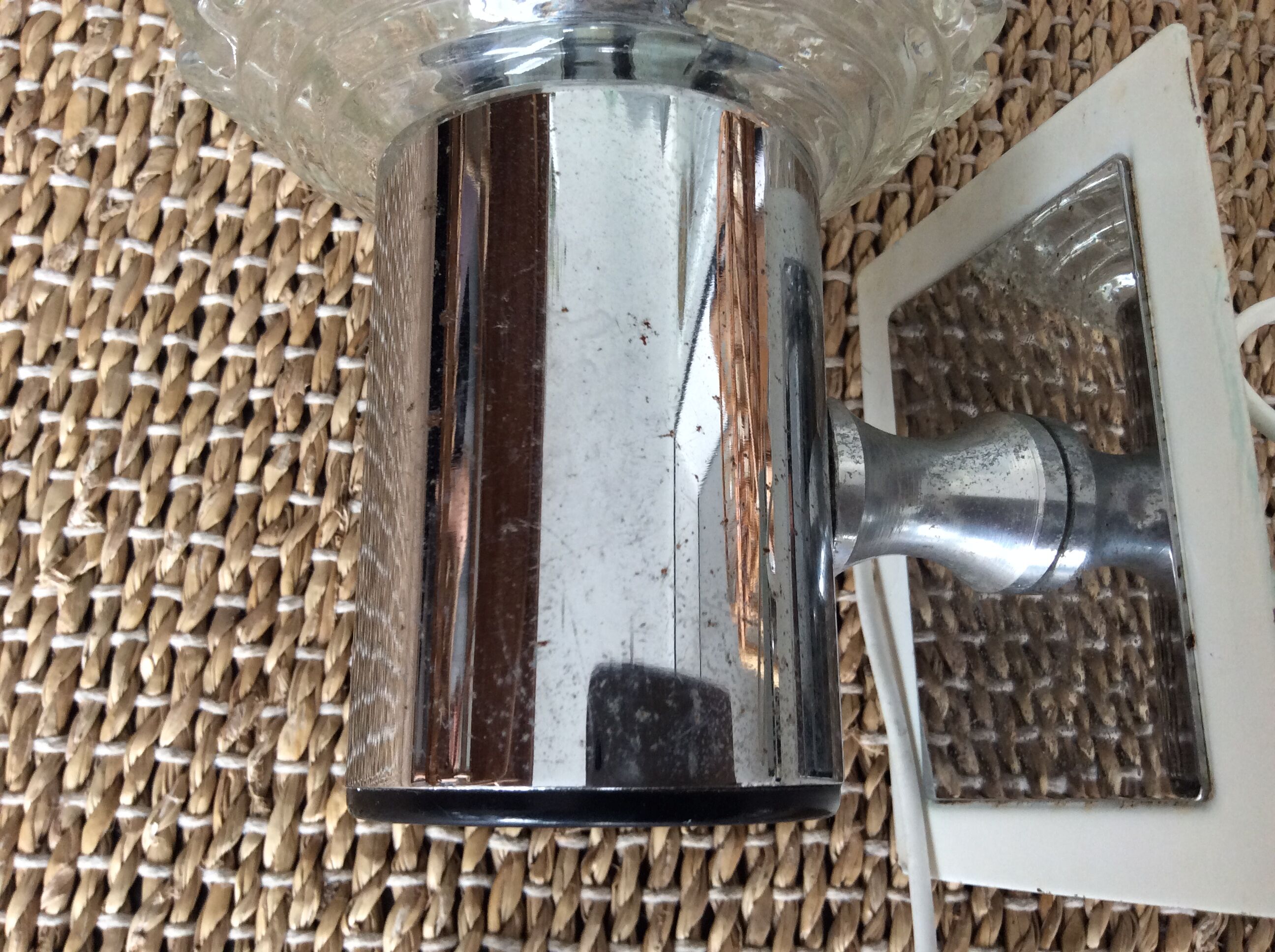 Pair of vintage wall lamps