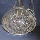 Saint Louis beautiful cut crystal sharp sharpener decanter signed Massenet or Chantilly