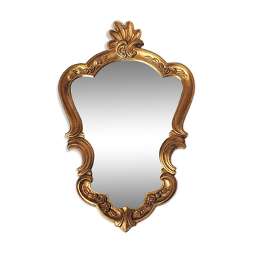 Miroir doré 47X31