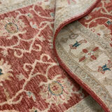 Tapis Afghan Ziegler coureur fait à la main - 81x285cm