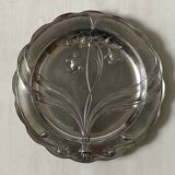 1900 Art Nouveau pewter plate